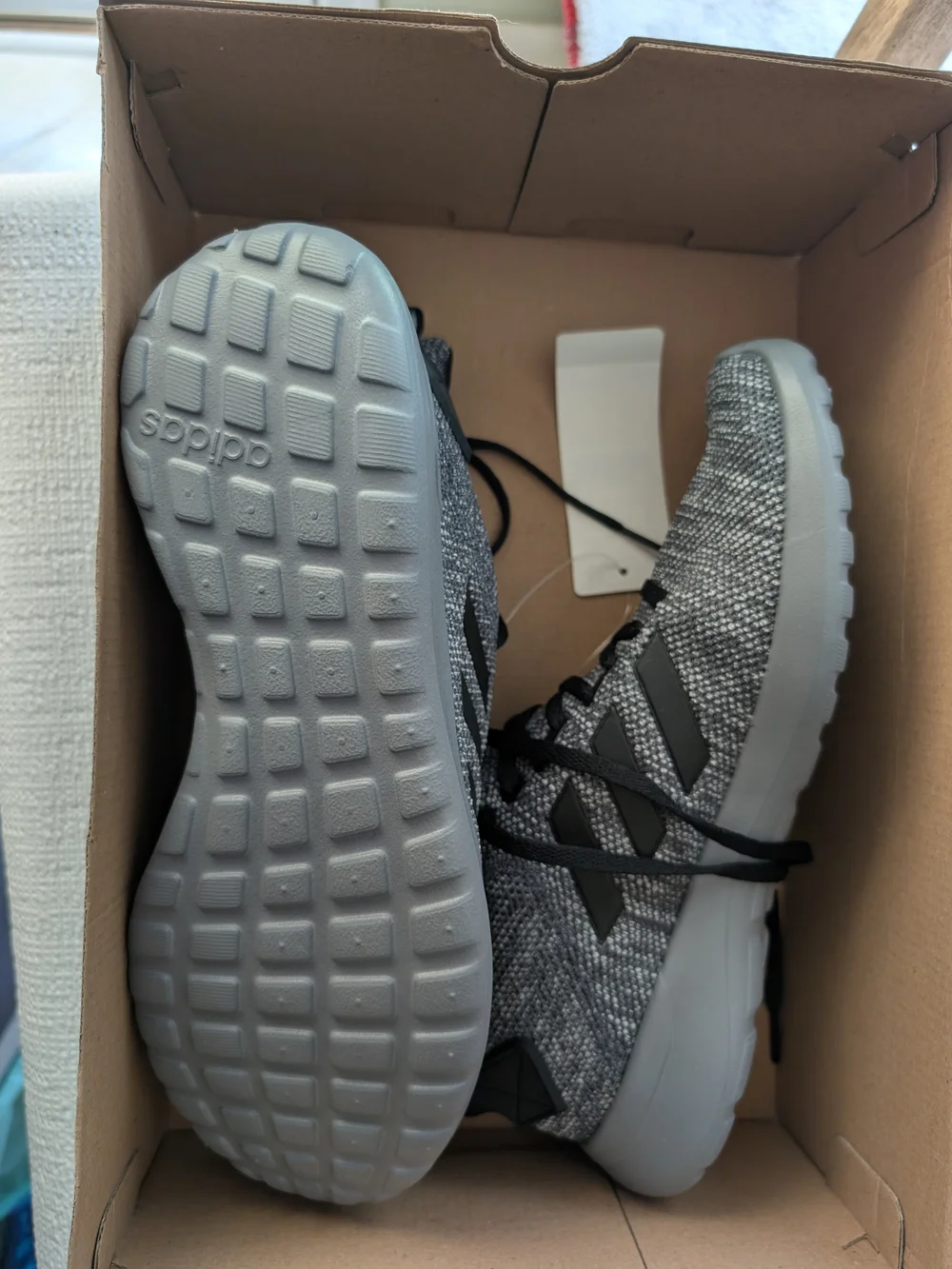 Adidas Men’s Cloudfoam Lite Racer - Gray/Black